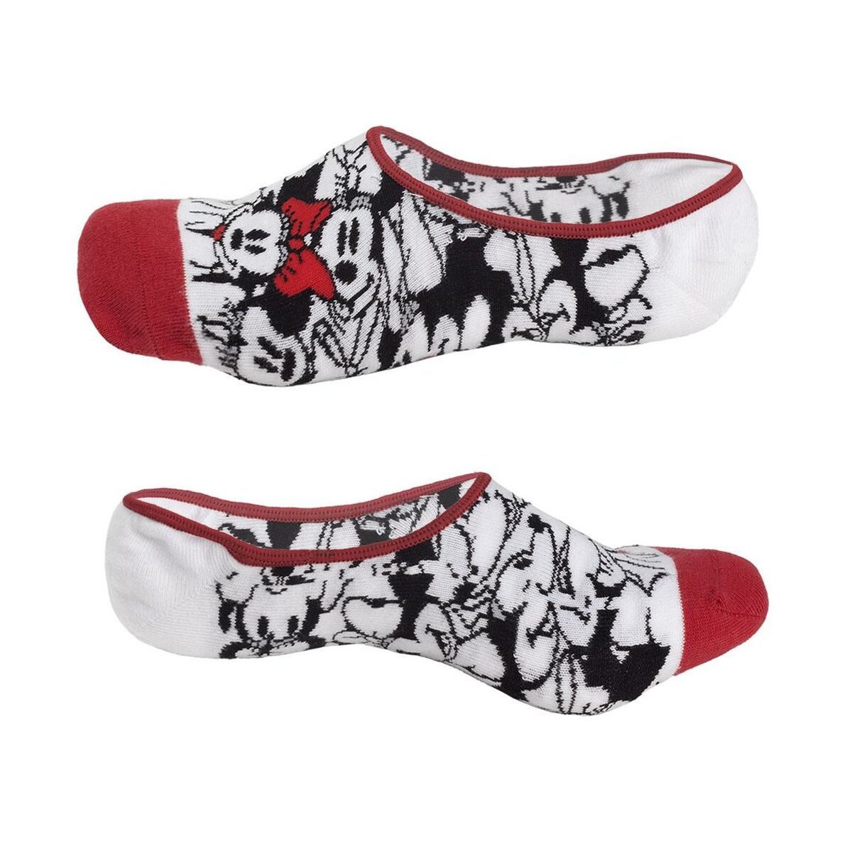 Meias Minnie Mouse 3 Peças